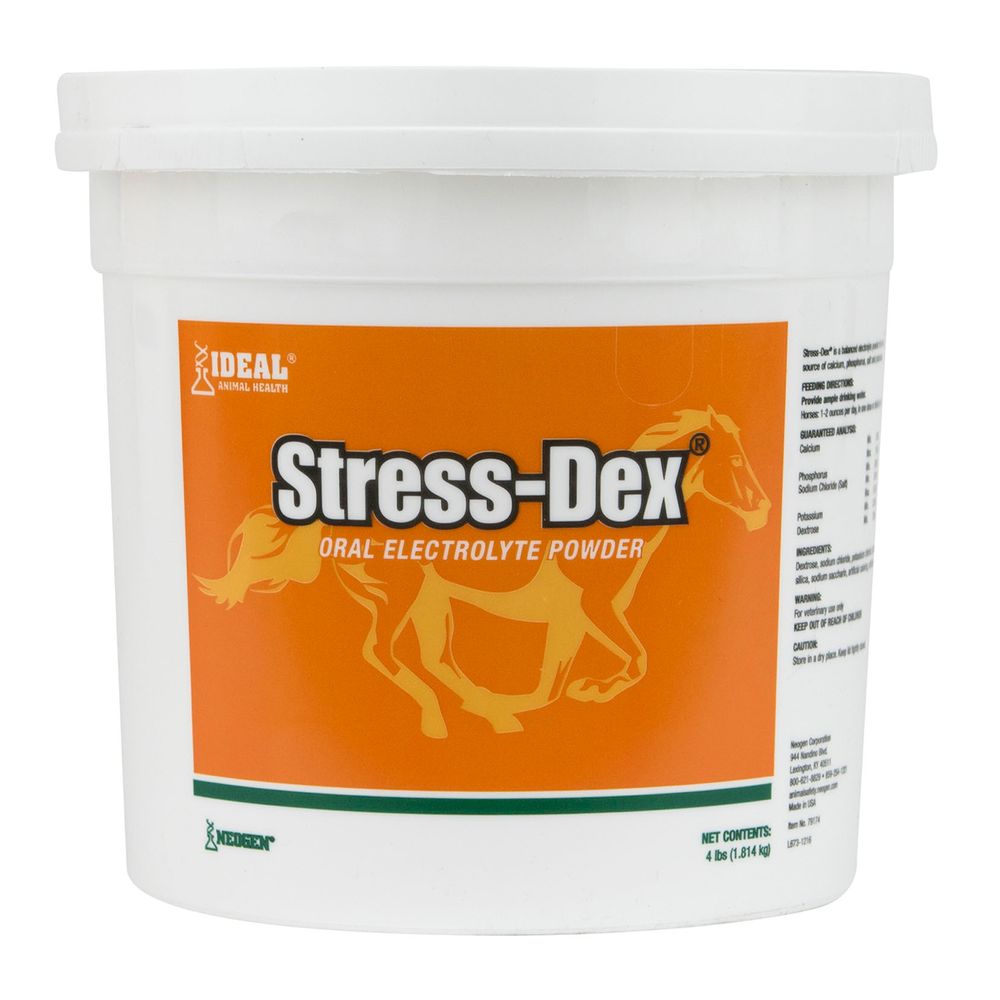 Stress-Dex Orange-Flavored Oral Electrolyte for Horses