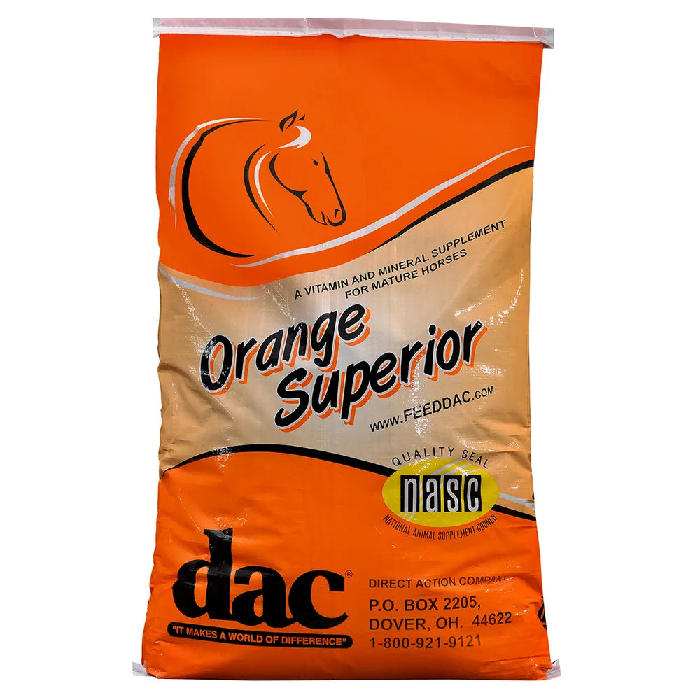 dac Orange Superior Vitamin and Mineral Supplement for Horses