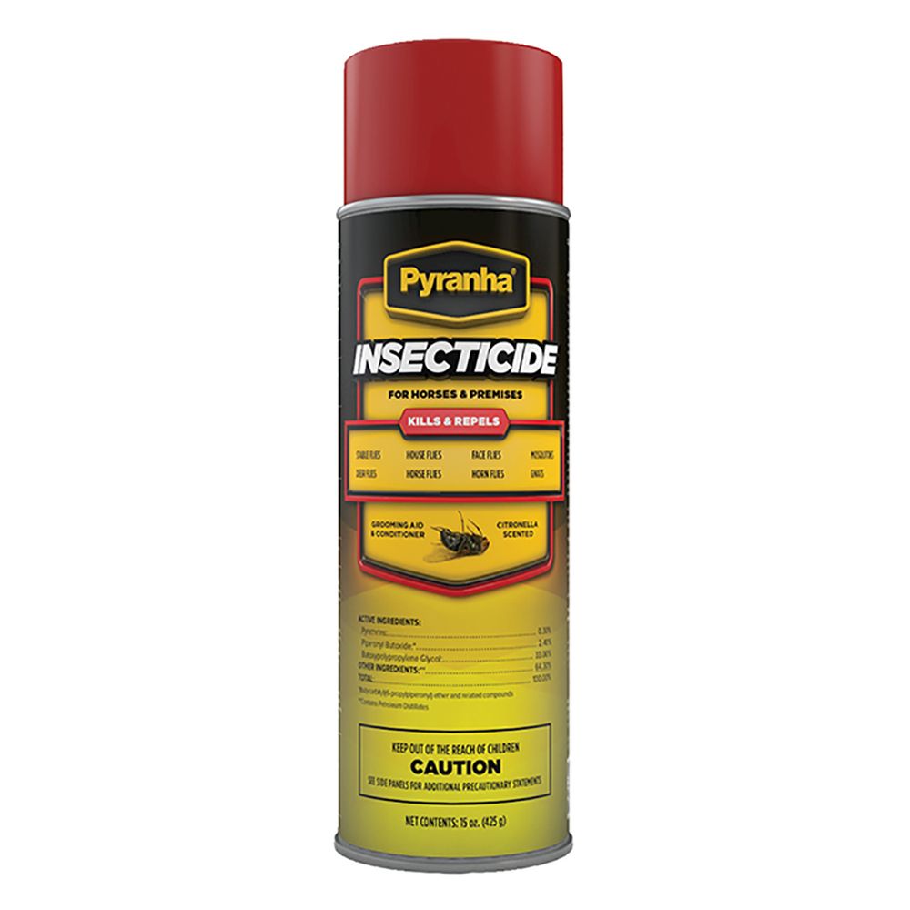 Pyranha Insecticide Aerosol Premise and Horse Spray