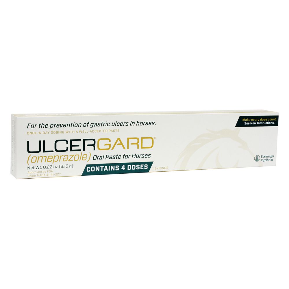 UlcerGard Omeprazole Oral Paste for Horses: Advanced Gastric Ulcer Prevention and Support