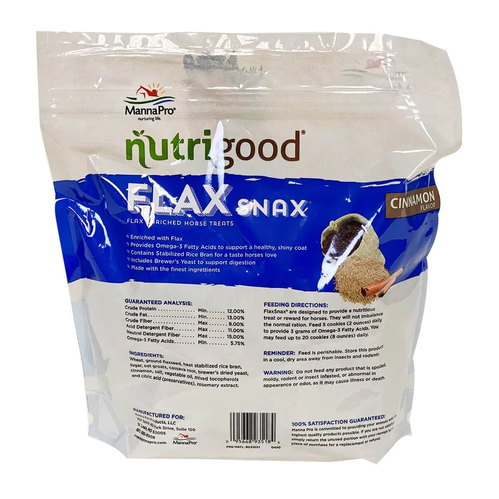 Nutrigood Flax Snax Horse Treats