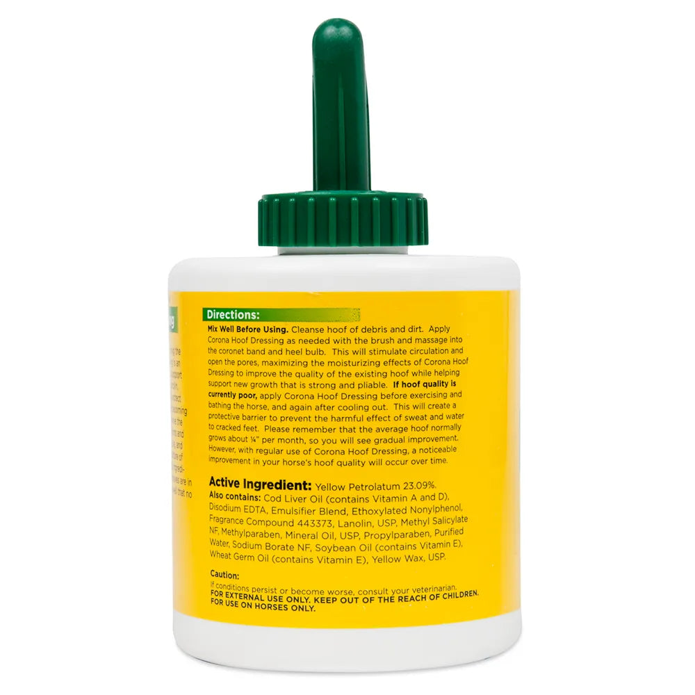 Corona Hoof Dressing with Brush