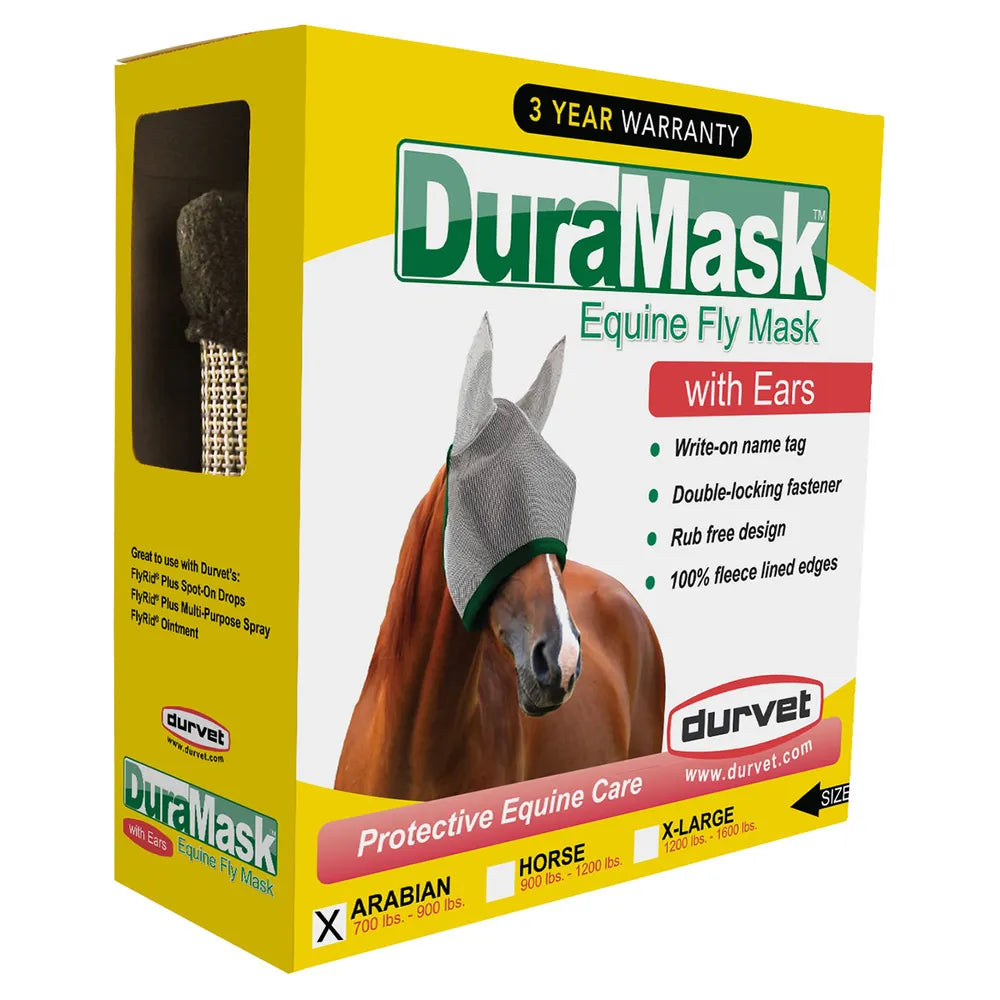Durvet DuraMask Equine Fly Mask With Ears
