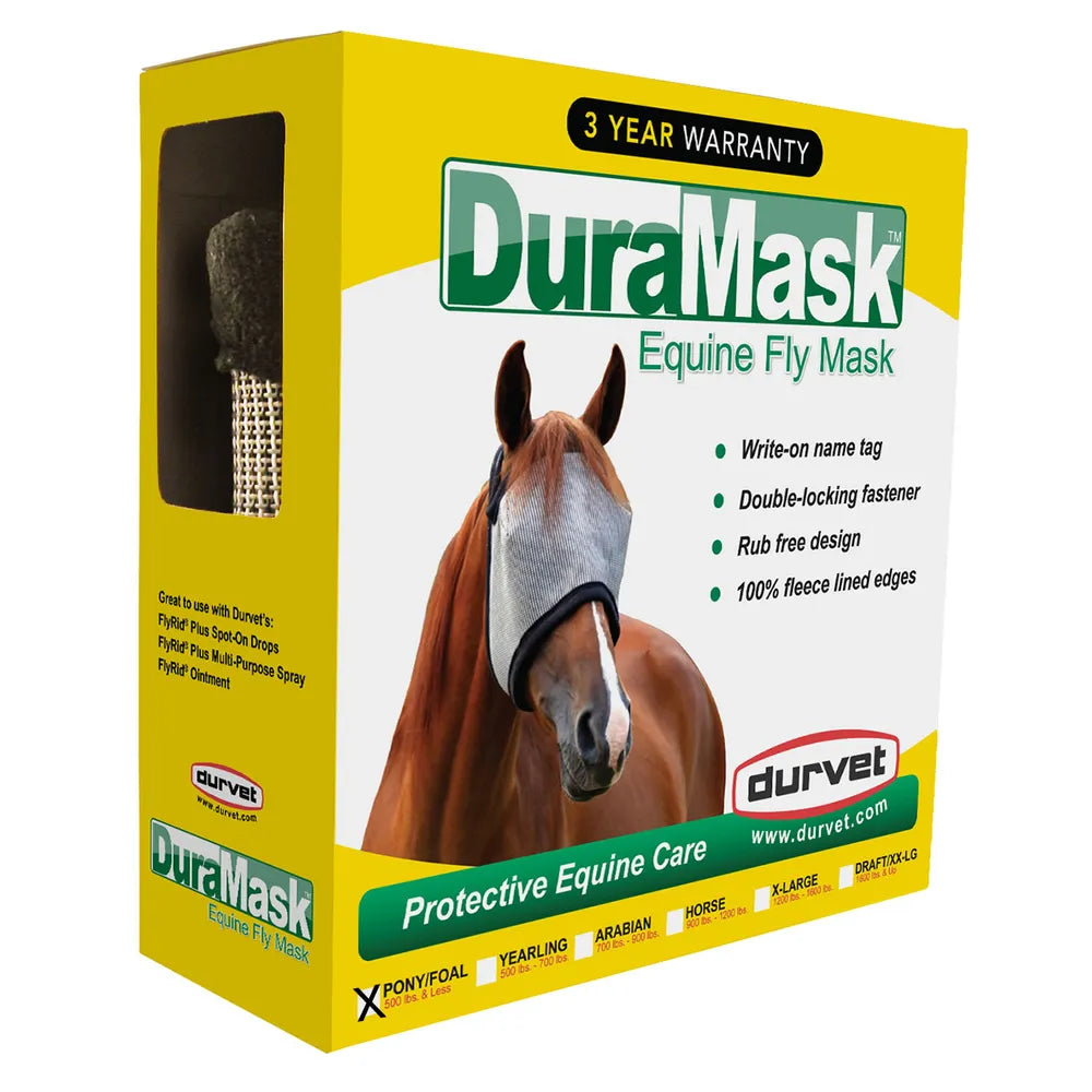 Durvet DuraMask Equine Fly Mask Without Ears