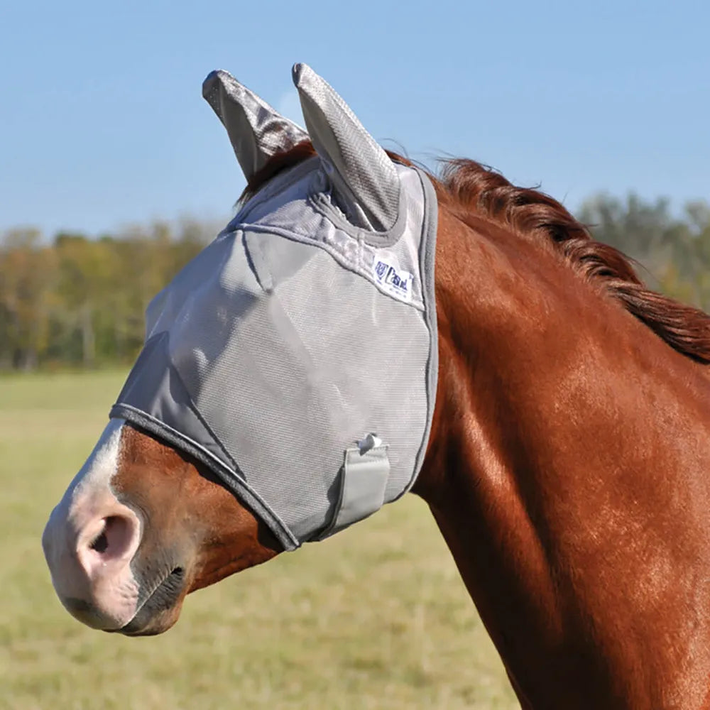 Cashel Crusader Standard Nose Pasture Fly Mask with Ears