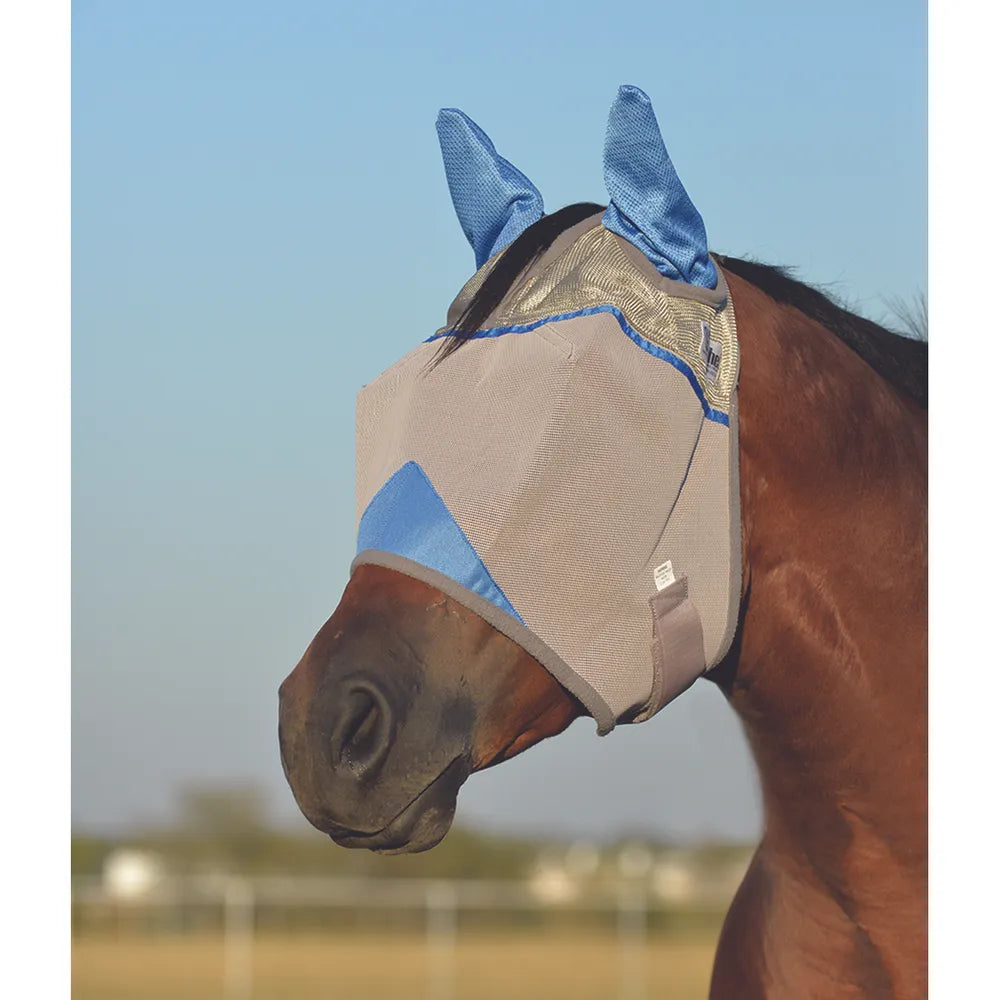 Cashel Crusader Standard Nose Pasture Fly Mask with Ears