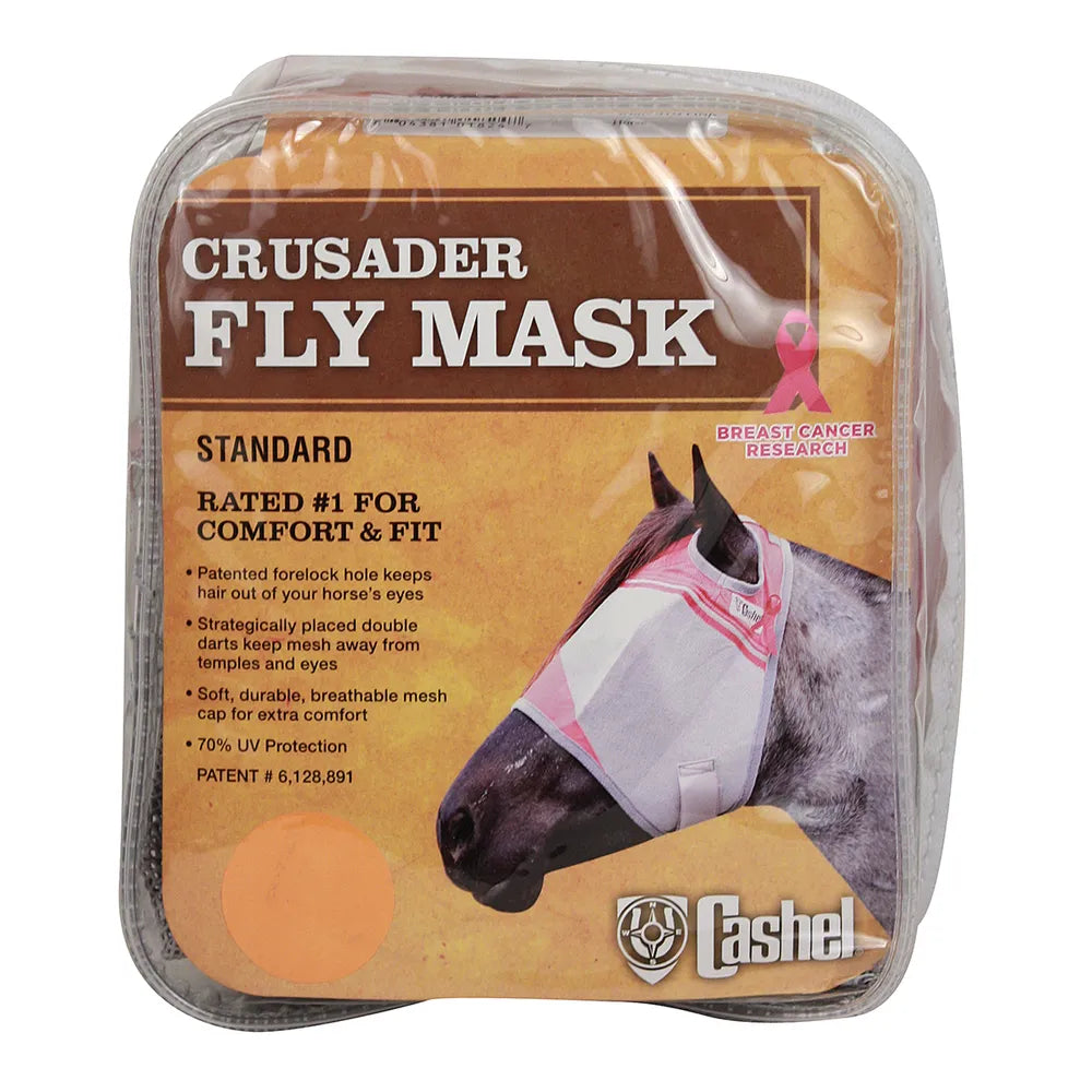 Cashel Crusader Standard Nose Pasture Fly Mask without Ears
