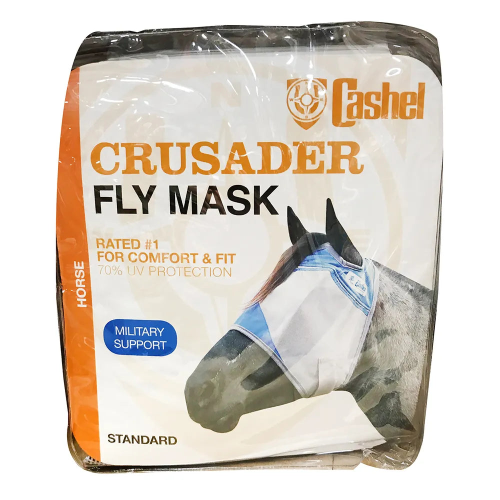 Cashel Crusader Standard Nose Pasture Fly Mask without Ears