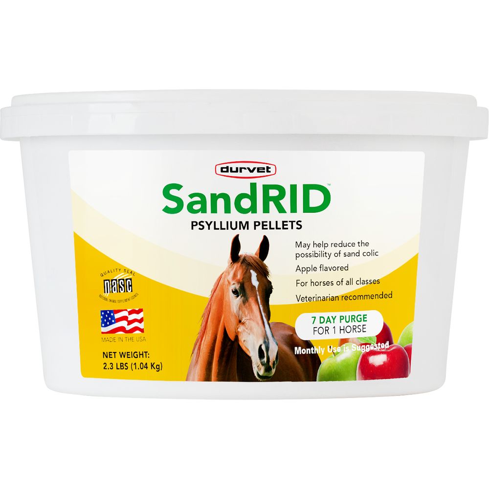SandRid Psyllium Pellets for Horses